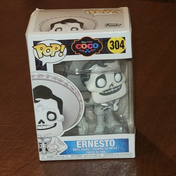 Funko Pop! Vinyl Pixar Coco Ernesto de la Cruz   #304 New open box - Picture 1 of 9